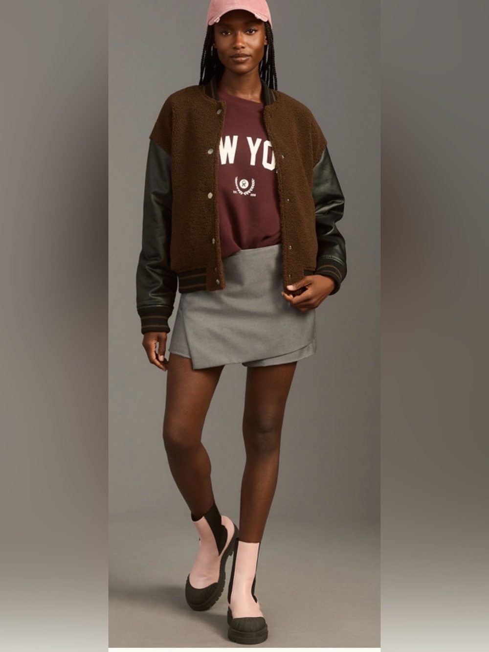 ANTROPOLOGIE Sherpa Bomber Jacket